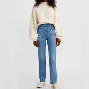 Levi’s Wedgie Straight Jeans - Size 27 x 28 - Excellent Condition